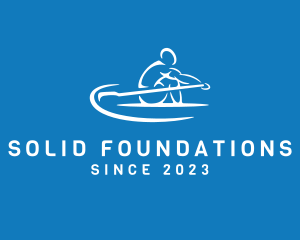 Olympic - Rowing Athlete Club logo design