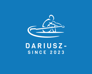 Sporting Goods - Rowing Athlete Club logo design