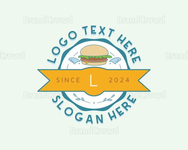 Burger Food Diner Logo