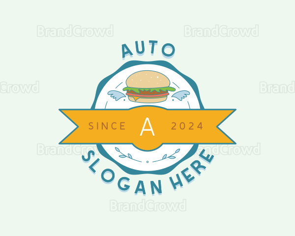 Burger Food Diner Logo