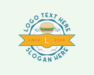 Lettermark - Burger Food Diner logo design