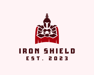 Armor - Warrior Knight Armor logo design