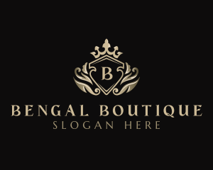 Royal Fashion Boutique  logo design