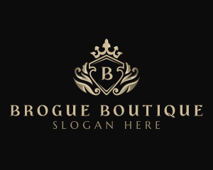 Royal Fashion Boutique  logo design