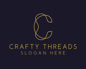 Sewing Thread Fashion Tailoring  logo design