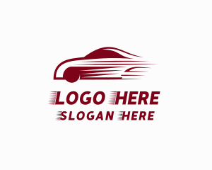 Fast Car Racing Logo