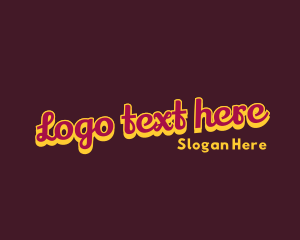 Funky - Funky Retro Handwritten Business logo design