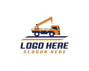 Mechanic - Industrial Tow Truck logo design
