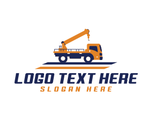 Mechanic - Industrial Tow Truck logo design