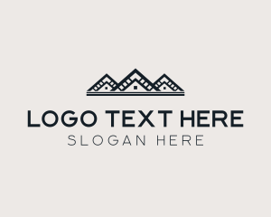 Roof - Roofing House Architecture logo design