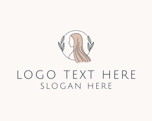 Hair Spa - Female Beauty Hair Salon logo design