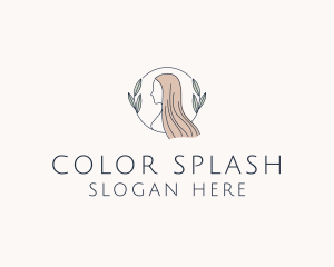 Female Beauty Hair Salon logo design