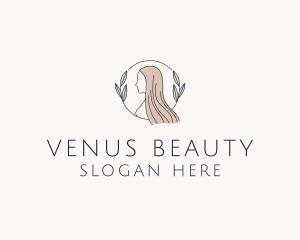 Female Beauty Hair Salon logo design