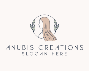 Female Beauty Hair Salon logo design