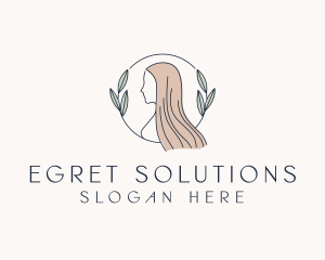 Female Beauty Hair Salon logo design