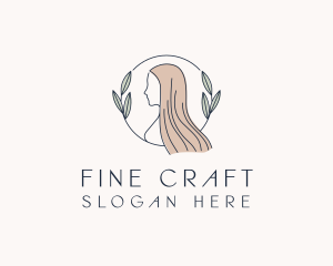 Female Beauty Hair Salon logo design