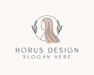 Female Beauty Hair Salon logo design