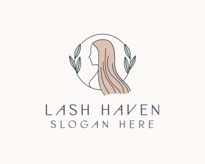 Female Beauty Hair Salon logo design