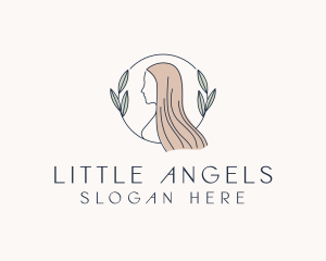 Female Beauty Hair Salon logo design