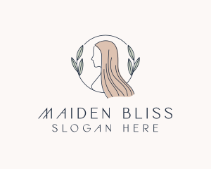 Female Beauty Hair Salon logo design