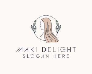 Female Beauty Hair Salon logo design