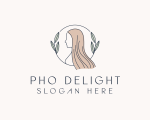 Female Beauty Hair Salon logo design