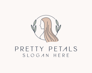 Female Beauty Hair Salon logo design