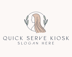 Female Beauty Hair Salon logo design