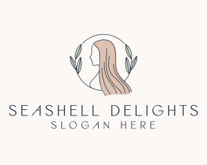 Female Beauty Hair Salon logo design