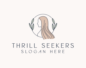 Female Beauty Hair Salon logo design