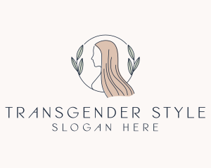 Female Beauty Hair Salon logo design