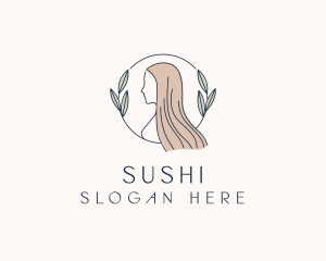 Female Beauty Hair Salon logo design