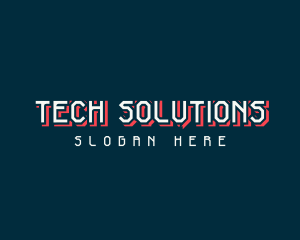 Techno - Techno Gaming Software logo design