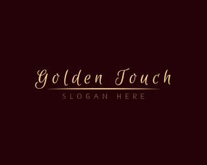 Gold Premium Boutique logo design