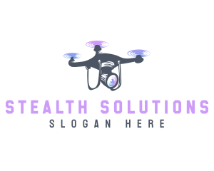 Spy - Drone Flight Photography logo design