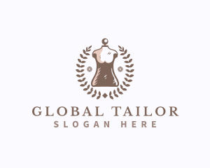 Mannequin Tailor Dressmaker logo design