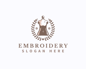 Mannequin Tailor Dressmaker logo design