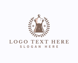 Tailor - Mannequin Tailor Dressmaker logo design