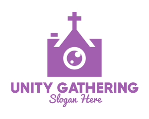 Congregation - Christian Church Photographer Camera logo design