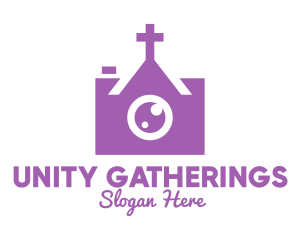 Congregation - Christian Church Photographer Camera logo design