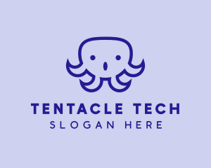 Aquatic Toy Octopus logo design