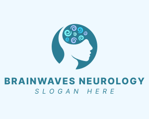 Neurology - Human Head Mind logo design