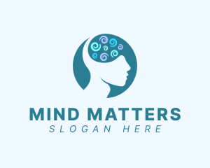 Neurology - Human Head Mind logo design