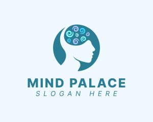 Memory - Human Head Mind logo design