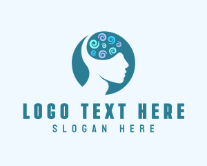 Human - Human Head Mind logo design