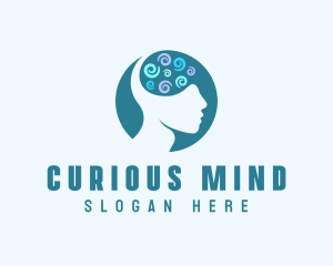 Human Head Mind logo design