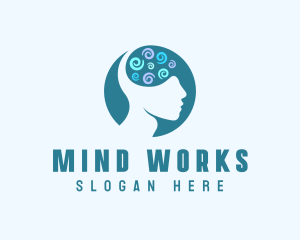 Human Head Mind logo design