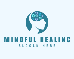 Therapist - Human Head Mind logo design