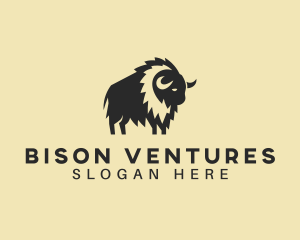 Bison - Wild Bison Farm logo design