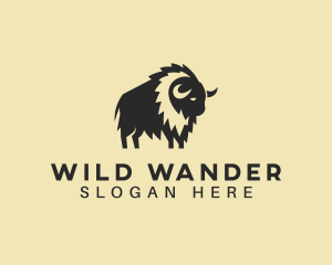 Wild Bison Farm logo design